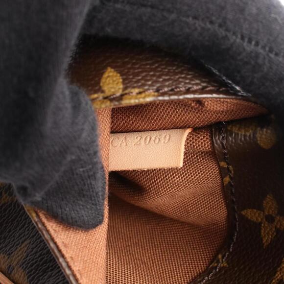 LOUIS VUITTON Brown Monogram Leather Fanny Pack - Picture 5 of 6